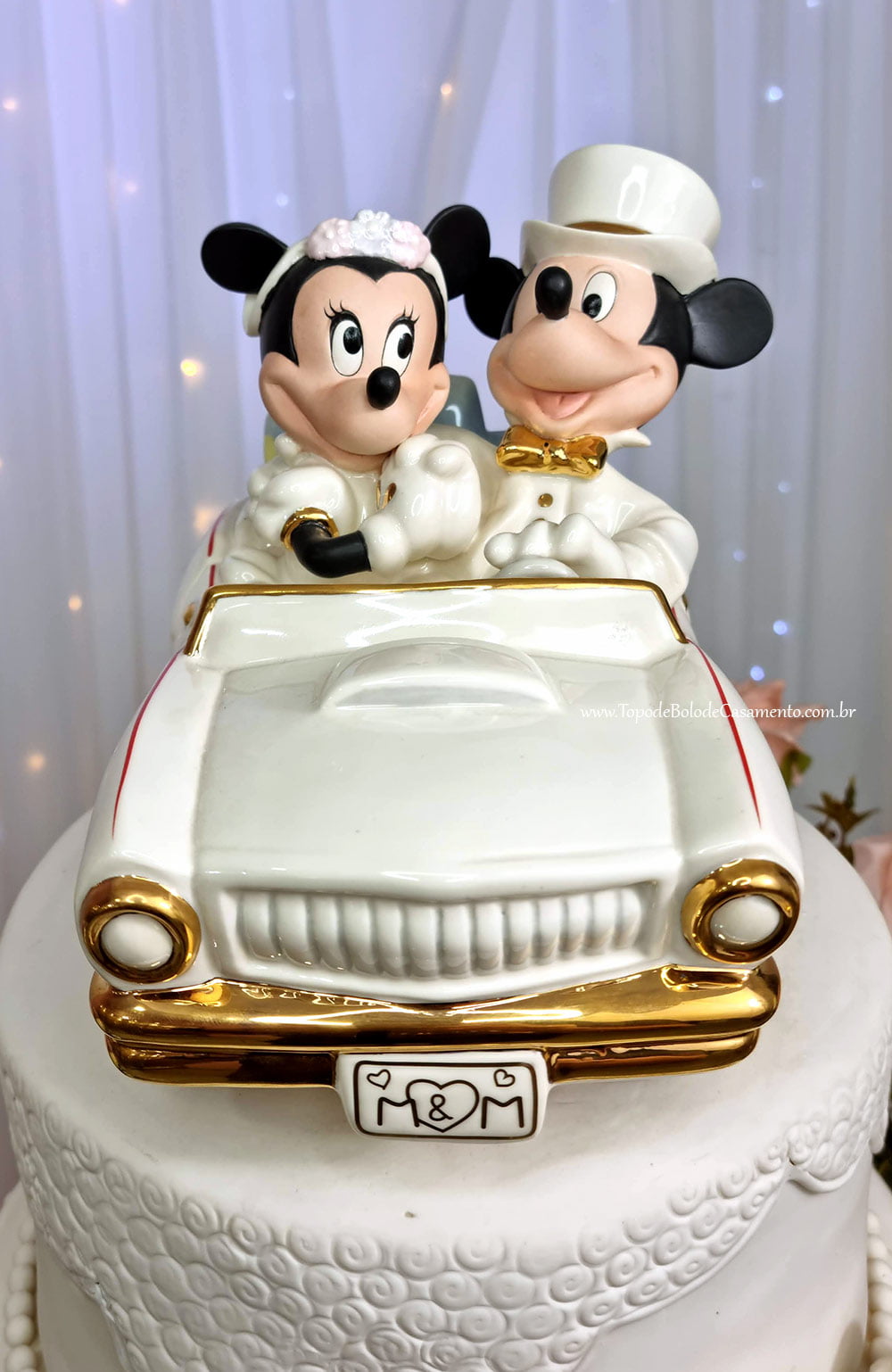 Topo de Bolo Disney Casamento